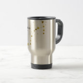 Scorpio signe Zodiac Voyage Café Mug (Devant droit)