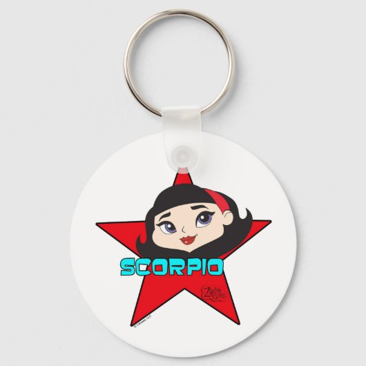 Scorpio-Sleutelhanger Sleutelhanger (Voorkant)