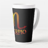 Scorpio Star Gold Latte Mok (Rechterhoek)
