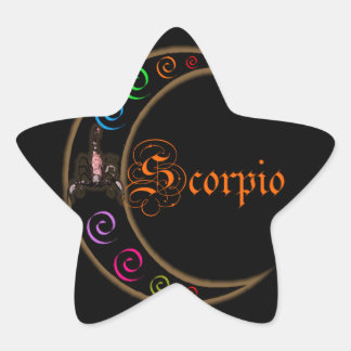 Scorpio Ster Sticker