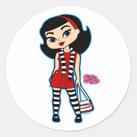 Scorpio Stickers (Voorkant)