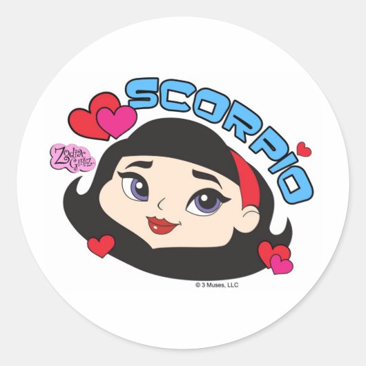 Scorpio Stickers (Voorkant)
