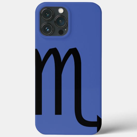 Scorpio symbole iPhone 13 Pro Max coque (Verso)