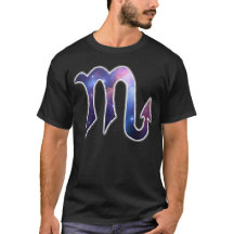 Scorpio Symbool Shirt - zwart