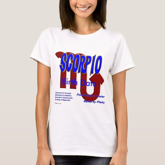 Scorpio T-shirt (Voorkant)