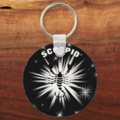 Scorpio-teken Sleutelhanger (Voorkant)