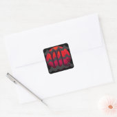 Scorpio Vierkante Sticker (Envelop)