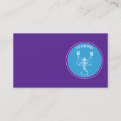 Scorpio-Visitekaartje Visitekaartje (Voorkant)