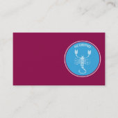 Scorpio-Visitekaartje Visitekaartje (Voorkant)