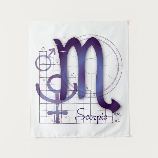 Scorpio Wandkleed (Voorkant)
