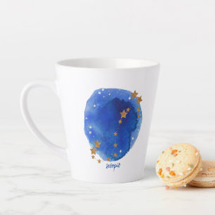 Scorpio Waterverf Night Sky Constellation Zodiac Latte Mok