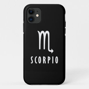 Scorpio zodiaal teken iPhone 11 hoesje