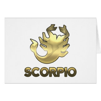 Scorpio zodiab bord - oude goudeditie