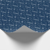 Scorpio Zodiac Astrological Sign Pattern Cadeaupapier (Hoek)