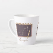 Scorpio Zodiac Boho Café Mug (Angle gauche)