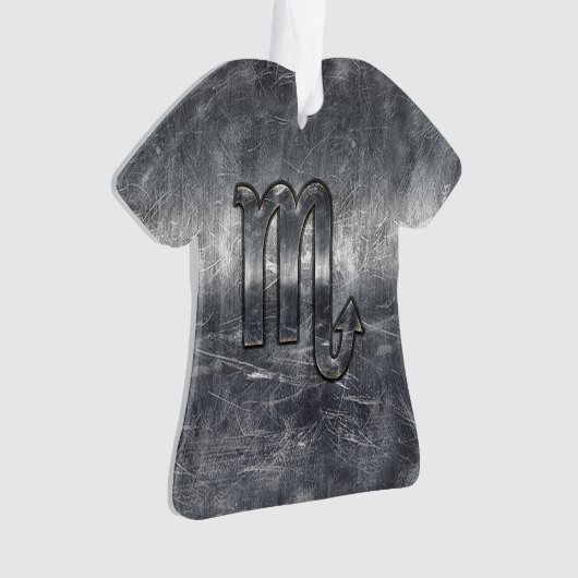 Scorpio Zodiac Connexion Décor en Acier Désossé (devant)