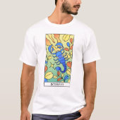 Scorpio Zodiac Sign Abstract Art  T-shirt (Voorkant)