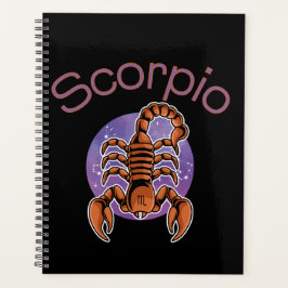 Scorpio Zodiac Sign Calendar Planner