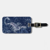 Scorpio Zodiac Sign Illustratie Bagagelabel (Voorkant horizontaal)