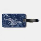 Scorpio Zodiac Sign Illustratie Bagagelabel (Achterkant horizontaal)