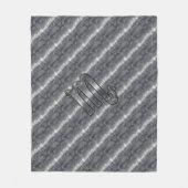 Scorpio Zodiac Sign in Grunge Distsed Style Fleece Deken (Voorkant)