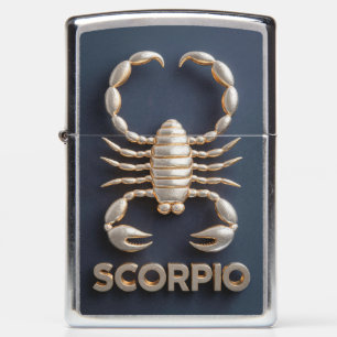 Scorpio Zodiac Sign Metalen Embleem #1