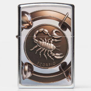 Scorpio Zodiac Sign Metalen Embleem #2