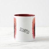 Scorpio Zodiac Sign Mok (Midden)