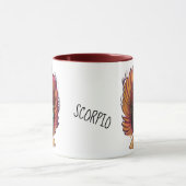 Scorpio Zodiac Sign Mug (Centre)