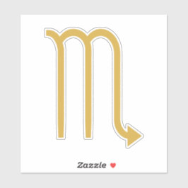 Scorpio Zodiac Sign Sticker