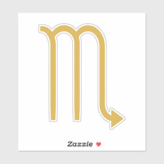 Scorpio Zodiac Sign Sticker