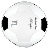 Scorpio Zodiac Symbol Element van Kenneth Yoncich Voetbal (Gedraaid)