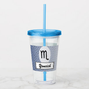 Scorpio Zodiac Symbol Standard van Kenneth Yoncich Acryl Drinkbeker