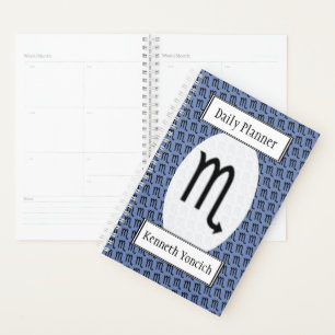 Scorpio Zodiac Symbol Standard van Kenneth Yoncich Planner