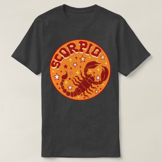 SCORPIO ZODIAC T-SHIRT (Design voorkant)
