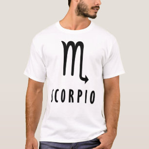 Scorpio zodiac t-shirt