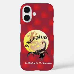 Scorpion 24 oct. au 22 nov. Coque iPhone