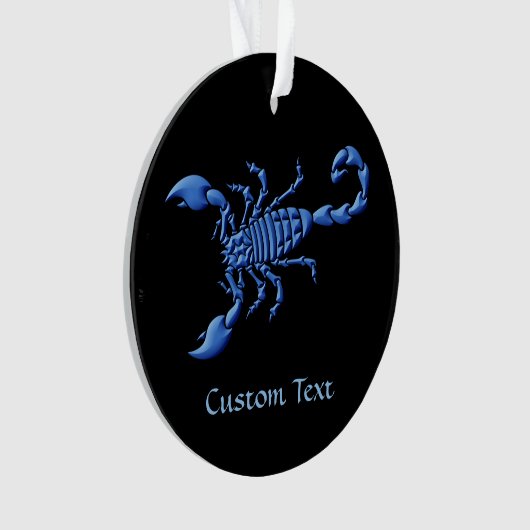 Scorpion bleu (devant)