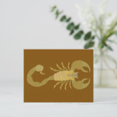 Scorpion Briefkaart (Staand voorkant)