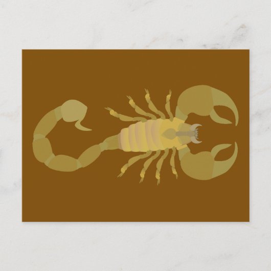 Scorpion Briefkaart (Voorkant)