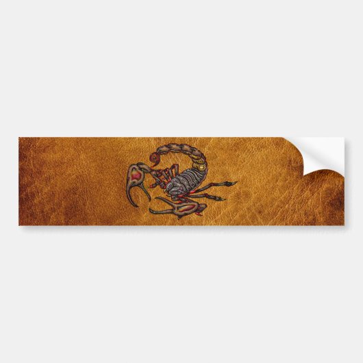 Scorpion Bumpersticker (Voorkant)
