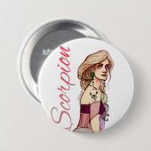 Scorpion Button (Voorkant /achterkant)