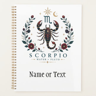 Scorpion Céleste Scorpion Floral Zodiaque