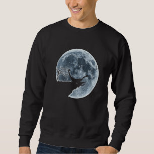 Scorpion Halloween Costume Moon Silhouette Trui