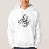 Scorpion Mannen Hoodie (Voorkant)