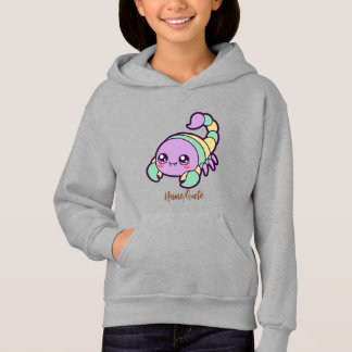 Scorpion Mignon Kawaii Dessin Animé Pastel