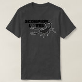 Scorpion-minnaar T-shirt (Design voorkant)