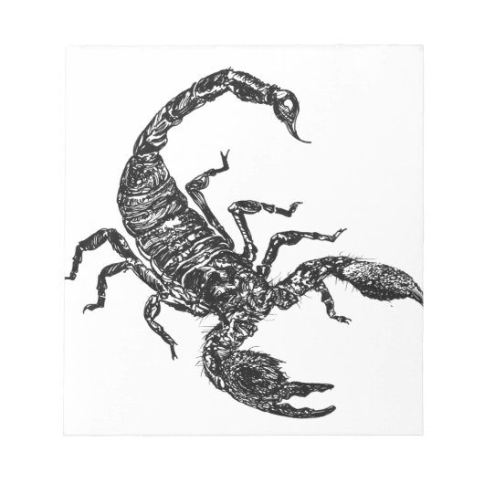 Scorpion Notitieblok (Voorkant)