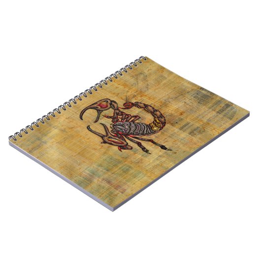 Scorpion Notitieboek (Linkerzijde)