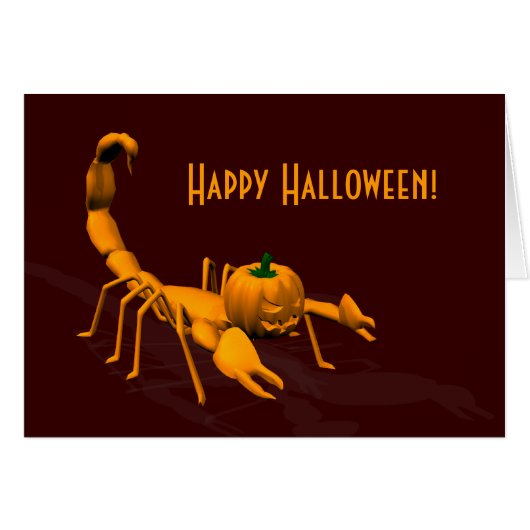 Scorpion orange (Devant horizontal)